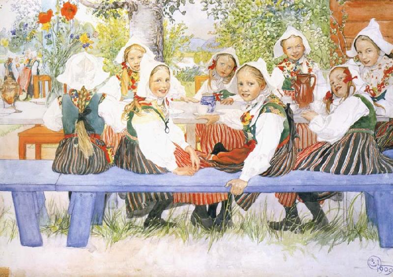 Carl Larsson Kersti-s Birthday